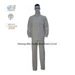 White High Vis Yellow Two Tone Fire Retardant Suit EN11612 Standard for sale