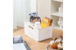 China No Burr Oem Recycled Plastic Storage Box With Lid supplier