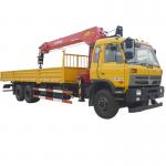 High Quality Dongfeng Right Hand Drive 6x4 Mobile 20ton Telescopic Boom Truck Mounted Crane for sale