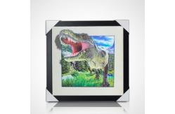 China Wild Animal Images Lenticular Poster Printing 3D Deep Effect Advertisement supplier