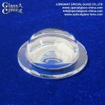 Custom UV Resistant Borosilicate Glass Light Cover For Industrial Lighting for sale