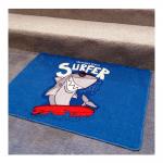 Washable Indoor Outdoor Mat Customized Design Logo Printed Rug for sale