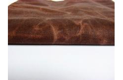 China Pure Soft Cotton Fabric Waxed Canvas With Waterproof Fire Retardant supplier
