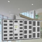 Smart Automatic Coffee Drink Food E Cigarette Vending Machine With Cell Cabinet 27 Lockers for sale
