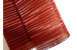 China Backdrop Design Red Color Art Mesh Wire Cloth supplier