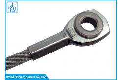 China Galvanized 7x7 Wire Rope Assembly Components Plastic Coated With Hard Eye supplier