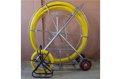 China Metric Marked Electrical Cable Pulling Tools Precise Dimension Fiberglass Rodder supplier
