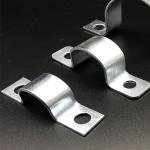 Steel EMT Strut Pipe Clamps Conduit Hanger Pipe Saddle Clamp for sale