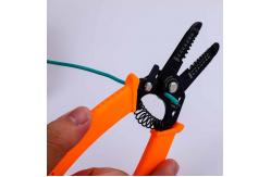 China Safety Locker Small Wire Stripper 65Mn 111.3g Cable Jacket Stripping Tool supplier