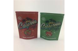 China Cookies 3.5g VMPET 100micron Weed Stand Up Pouch For CBD supplier