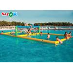 Airtight Multifunctional Floating Inflatable Water Volleyball Court Inflatable Water Floats for sale