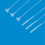 2 Inches Plastic Loop Lock Pins Tag Barrel Ends Plastic Price Tag Fasteners for sale