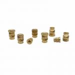 Factory Wholesale Custom Brass Knurled Nut Through-Hole Knurled Nut Copper Insert Copper Flower Mother for sale