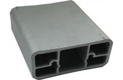 China Aluminum Sliding Windows Aluminium Industrial Profile With Security Bars / Interior supplier