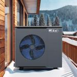 Temperature 14kW DC Inverter Monoblock Heat Pump Air-Water Heater for Hotels A ErP Rating for sale