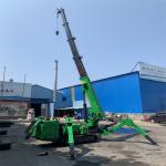 3-12 Ton Smart Spider Crane with Telescopic Boom for sale
