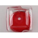 Flavoring Packaging Clear PET Jars With Hole In Cover International Standard