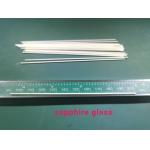 Ultra-fine thin dia1.0mm 0.6mm Al2o3 Ceramic Sapphire Glass Rod Stick lapped surface for sale