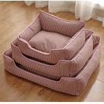 Soft Washable Breathable Rectangle Dog Sleeping Bed Anti Slip Bottom for sale