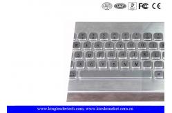 China Free Stand Desktop Ss Vandal Proof Keyboard Metal For Industrial Using supplier