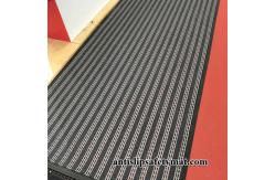 China Open Grid Anti Slip Safety Mat Sweep Dirt Resistant Walkway Matting Carpet supplier