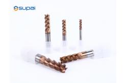 China Stainless Steels CNC Lathe Machining End Mills With Customized Overall Length supplier