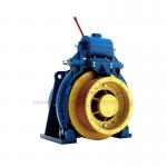 Permanent Mangnet Synchronous Gearless Elevator Machine For Passenger Lift Single Wrap for sale