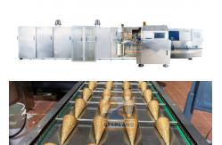 China High quality sugar cone baking machine ice cream production processing line supplier