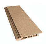 ODM Wood Plastic Composite WPC Wall Panel Exterior Cladding 4m Long for sale