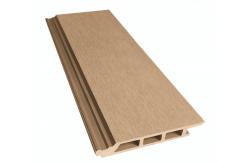 China ODM Wood Plastic Composite WPC Wall Panel Exterior Cladding 4m Long supplier