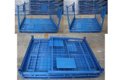 China Large Foldable Collapsible Stillage Pallet Mesh Cage 1480x1130 supplier