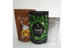 China Mylar Paper Stand Up Pouch Zipper Gravure Printing Plastic Package Bag With Logos supplier