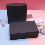 Flat Packed Foldable Gift Box With EVA Insert For Watches Skincare Or Handmade Crafts for sale