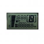 China Custom Motorcycle Segment HTN Positive LCD Screen Digital Speedometer LCD Module Odometer Backlight for sale