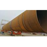 Offshore Wind Turbine 600t Assembly Welding Turning Roll Monopile Foundation