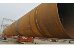 China Offshore Wind Turbine 600t Assembly Welding Turning Roll Monopile Foundation supplier
