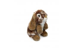 China 8 Inch Simulation Soft Rabbit Toy Stuffed Grey Khaki Plush Easter Gift supplier