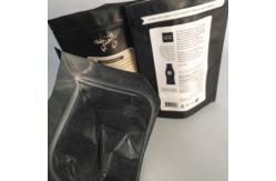 China Matt Gold VMPET 300g Aluminum Foil Zipper Bag 100mircon supplier
