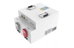 China Smart BMS Automated Guided Vehicle Battery AGV Lifepo4 Battery 24V 150AH supplier