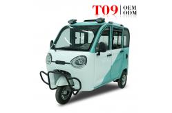 China Enclosed Electric Passenger Tricycle Battery Operated Auto Rickshaw Tuk Tuk 1800W supplier