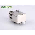 DGKYD311B029DB1A4DN PCB Mount Integrated Magnetics RJ45 Jack Module Tab Up Cat5 Ethernet Socket OEM for sale