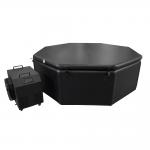 Polygon Foldable Ice Bath Tub 3m Big Inflatable Pool For 2HP Chiller Capacity for sale