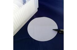 China Round LED Sapphire Substrate High Stability High Transmittance supplier