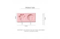 China OEM ODM Supported Pink Blue 3D Silicone Soap Molds supplier
