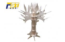 China 100% Recyclable Compressed Paper Cardboard Furniture With Tree Structure supplier