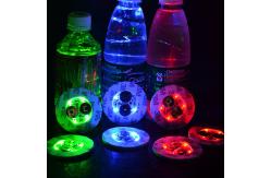 China 3M Bottle LED Sticker Lights Waterproof Self Luminous 5cm 6cm Diameter supplier