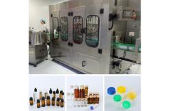 China Stable Aseptic Bottle Filling Line / Liquid Filling System 12 Months Guarantee supplier