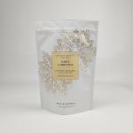 Soft Touch Stand Up Pouch Custom Printed Zipper Food Candy Body Scrub Packaging Plastic Bath Salt Pouch for sale