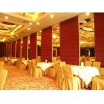 Decorative Hanging System Sliding Folding Partition Walls For Conferance Room for sale
