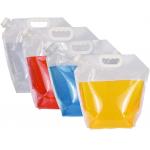 Gravure Printing PET 5L Bear Plastic Liquid Pouches Smell Proof